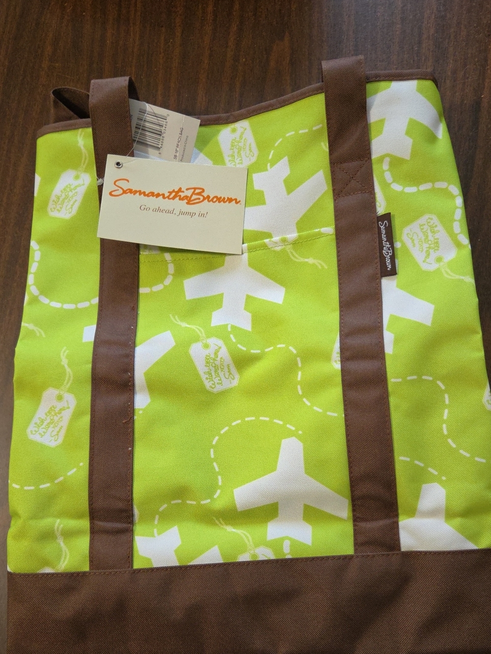 Samantha Brown 18" Beach Bag